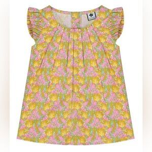 Busy Bees Girls Flutter Sleeve Top🌸